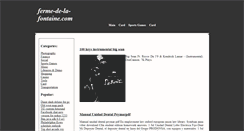 Desktop Screenshot of ferme-de-la-fontaine.com